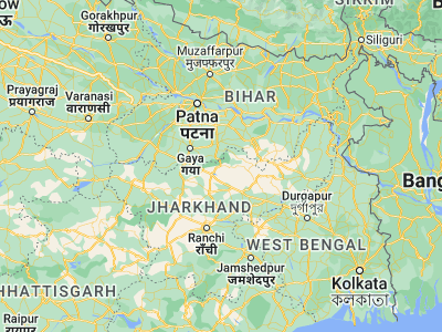 Map showing location of Kodarma (24.46802, 85.59343)