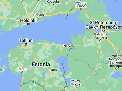 Map showing location of Kohtla-Järve (59.39861, 27.27306)