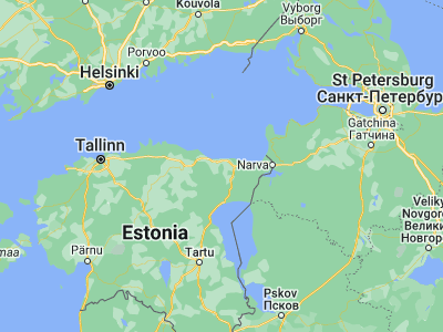 Map showing location of Kohtla-Nõmme (59.35167, 27.175)