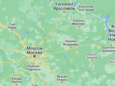 Map showing location of Kol’chugino (56.29929, 39.38304)
