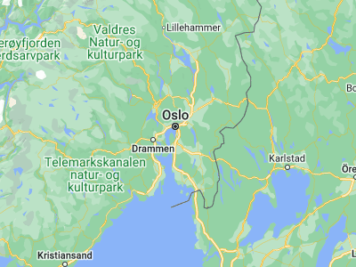 Map showing location of Kolbotn (59.81056, 10.80389)