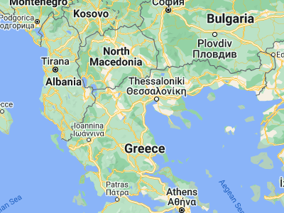 Map showing location of Kolindrós (40.47583, 22.48083)