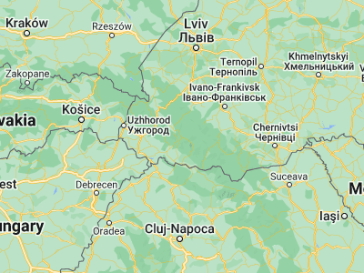 Map showing location of Kolochava (48.42851, 23.6959)