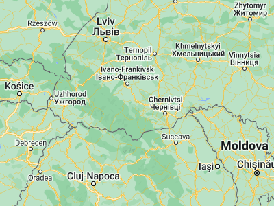 Map showing location of Kolomyya (48.53115, 25.03649)