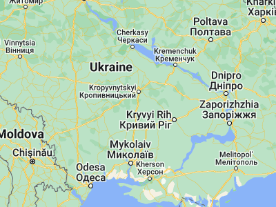Map showing location of Kompaniyivka (48.25115, 32.20795)
