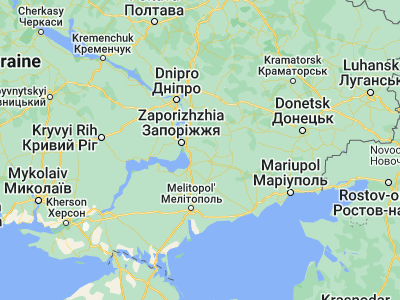 Map showing location of Komyshuvakha (47.71758, 35.52882)