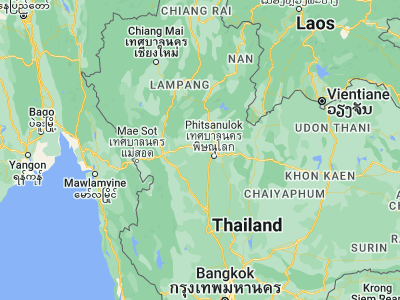 Map showing location of Kong Krailat (16.95197, 99.9777)