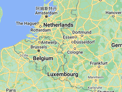 Map showing location of Koningsbosch (51.05167, 5.95833)