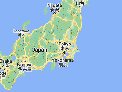 Map showing location of Kōnosu (36.05, 139.51667)