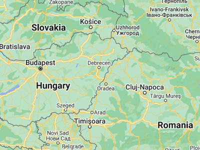 Map showing location of Konyár (47.31667, 21.66667)