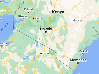 Map showing location of Konza (-1.7426, 37.12941)