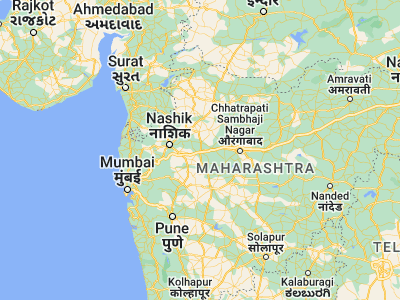 Map showing location of Kopargaon (19.88333, 74.48333)