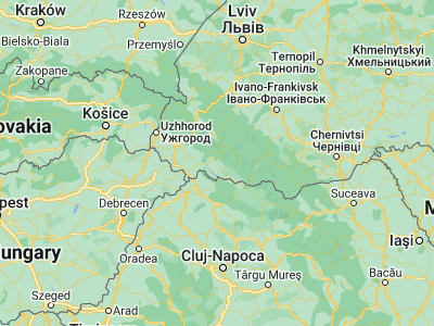 Map showing location of Kopashnovo (48.2197, 23.48457)