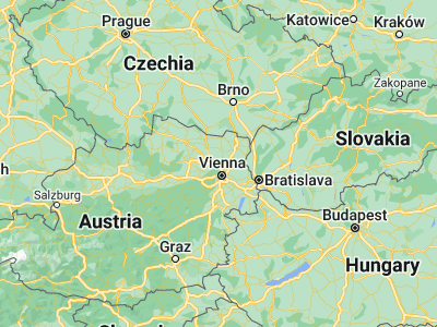 Map showing location of Korneuburg (48.35, 16.33333)