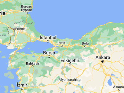 Map showing location of Köseköy (40.72453, 29.98839)