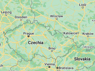 Map showing location of Kostelec nad Orlicí (50.12267, 16.21319)