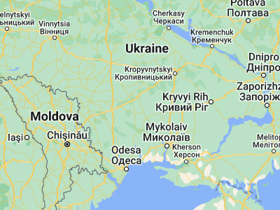 Map showing location of Kostyantynivka (47.8266, 31.13551)