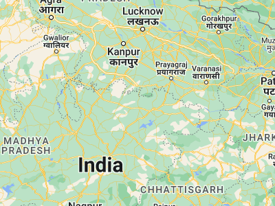 Map showing location of Kothi (24.75136, 80.7747)
