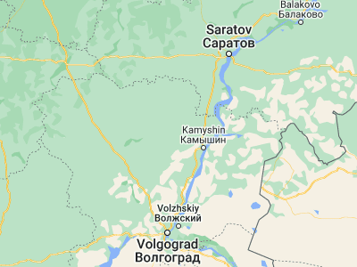 Map showing location of Kotovo (50.32113, 44.80119)
