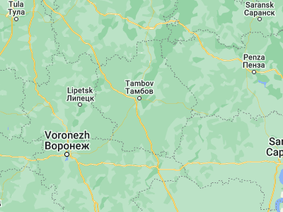 Map showing location of Kotovsk (52.58666, 41.5021)
