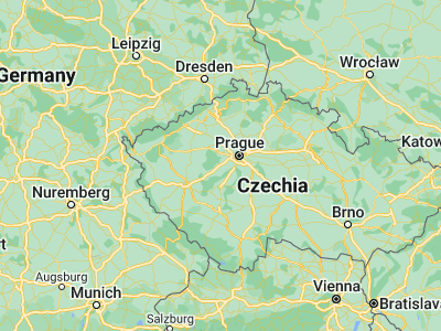 Map showing location of Králův Dvůr (49.94981, 14.03445)