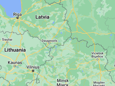Map showing location of Krāslava (55.89514, 27.16799)