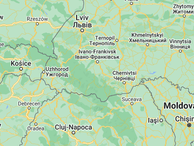 Map showing location of Krasna (48.57571, 24.70027)