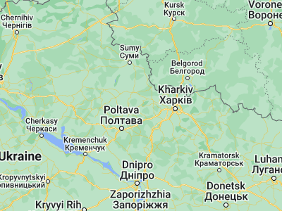 Map showing location of Krasnokutsk (50.06602, 35.16275)