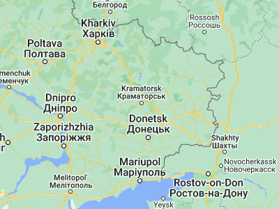 Map showing location of Krasnotorka (48.68204, 37.53266)