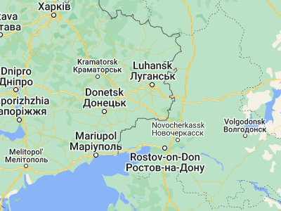 Map showing location of Krasnyy Luch (48.13954, 38.93715)
