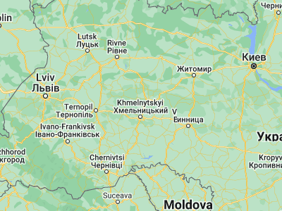 Map showing location of Krasyliv (49.65186, 26.97252)
