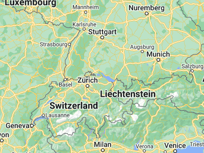 Map showing location of Kreuzlingen (47.65, 9.18333)