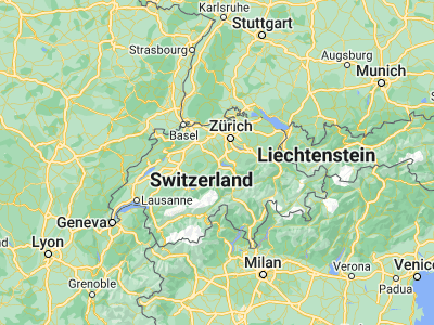 Map showing location of Kriens (47.03537, 8.27631)