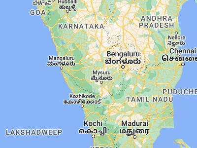 Map showing location of Krishnarājpet (12.655, 76.48833)