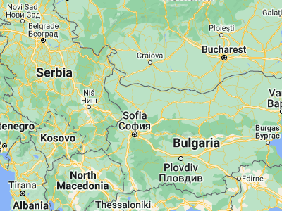 Map showing location of Krivodol (43.37444, 23.48444)