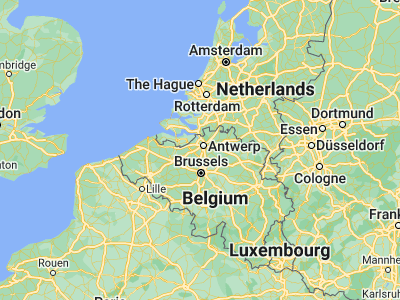 Map showing location of Kruibeke (51.17048, 4.31444)