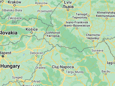 Map showing location of Kryva (48.17234, 23.23647)