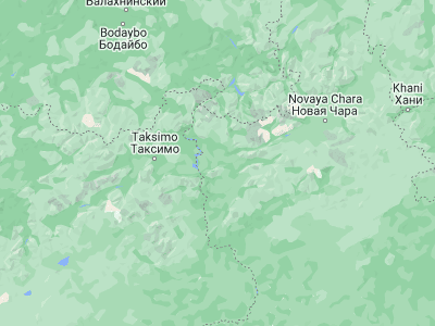 Map showing location of Kuanda (56.31611, 116.08056)