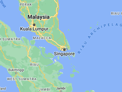 Map showing location of Kulai (1.6561, 103.6032)