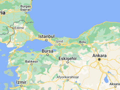 Map showing location of Kullar (40.72574, 29.9723)