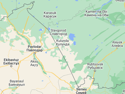 Map showing location of Kulunda (52.566, 78.9385)