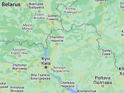 Map showing location of Kulykivka (51.37345, 31.64661)