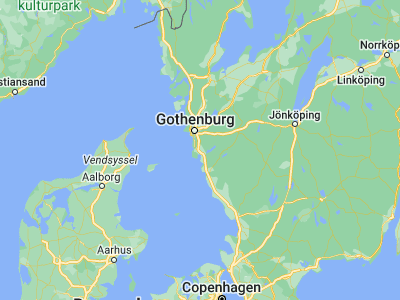 Map showing location of Kungsbacka (57.48719, 12.07612)