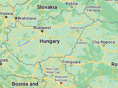 Map showing location of Kunszentmárton (46.83916, 20.28879)