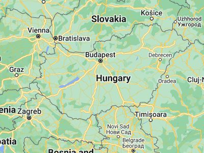 Map showing location of Kunszentmiklós (47.027, 19.12575)