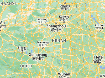 Map showing location of Kunyang (33.62, 113.345)
