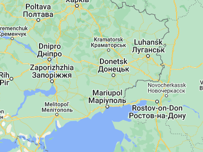 Map showing location of Kurakhovo (47.98522, 37.2821)