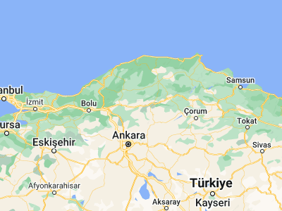 Map showing location of Kurşunlu (40.84101, 33.26028)