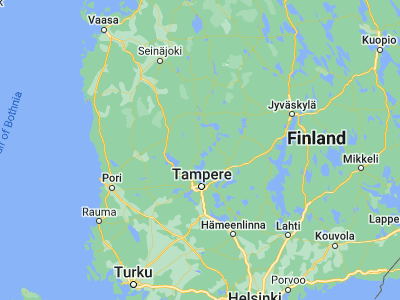 Map showing location of Kuru (61.87558, 23.71948)