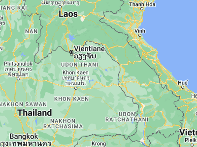 Map showing location of Kut Bak (17.08882, 103.81875)